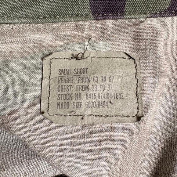 90s US Army woodland camo jacket (0135) - Picture 3 of 4